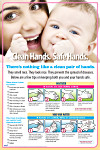 Clean Hands are Safe Hands Poster #407