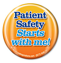 Patient Safety Starts with Me! Button