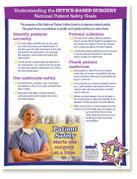 2010 National Patient Safety Goals Simply Said Signs
