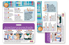 2012 National Patient Safety Goals Badgie Cards