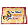 Caring to Heart Applause Card