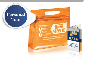 Wave Campaign Personal Tote